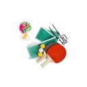 Ver imagem 3 de Conjunto De Ping Pong Tênis De Mesa Raquetes Bolinhas E Rede