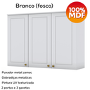 Ver imagem 6 de Cozinha Modulada 3 Pecas 192cm Ce759 Americana Branco Nature Henn