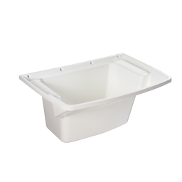 Tanque Capacidade 24 Litros Linha Bellart com Válvula Integrada Cor Branco Durín - 1