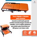 Ver imagem 3 de Esteira Banco para Mecânicos 2 em 1 Dobrável Banqueta Vira Assento Até 150kg - Starfer