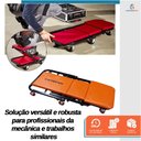 Ver imagem 2 de Esteira Banco para Mecânicos 2 em 1 Dobrável Banqueta Vira Assento Até 150kg - Starfer