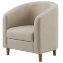 Ver imagem 1 de Poltrona Decorativa Aura Pes Madeira Courino Tcs 725 Moll