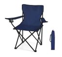 Ver imagem 1 de Cadeira Dobravel Praia Camping Porta Copos Pesca Bolsa