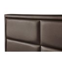 Ver imagem 2 de Cabeceira Cama Box Estofada Casal New York Courano Marrom - Probel