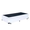 Cama Box Baú Solteiro Conforto Sintético Branco + Colchão Solteiro Conforto Espuma D23 14x88x188 - 5