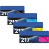 Kit 4 Toner Tn217 L3750cdw Hll3210cw Dcp-l3551cdw Lacrado Original Novo! - 1
