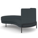 Ver imagem 5 de Chaise Longue Divã 164cm Braço Esquerdo Logus D06 Bouclê Chumbo - Mpozenato