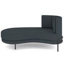 Ver imagem 7 de Chaise Longue Divã 164cm Braço Esquerdo Logus D06 Bouclê Chumbo - Mpozenato
