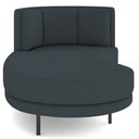 Ver imagem 6 de Chaise Longue Divã 164cm Braço Esquerdo Logus D06 Bouclê Chumbo - Mpozenato