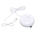 Ver imagem 1 de Mini Maquina Lava Roupas Rotativo Panos no Balde USB Portatil Lavadoura