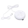 Mini Maquina Lava Roupas Rotativo Panos no Balde USB Portatil Lavadoura - 1
