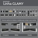 Ver imagem 3 de Armário de Cozinha Completa 270cm Branco/preto Glamy Madesa 16