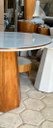 Ver imagem 2 de Mesa de Jantar Cone Base Mel com Tampo Redondo 100cm Mel/Off/Mell