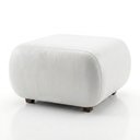 Ver imagem 6 de Puff Sala KIT2 Orgânico Nara 60 cm Base Fixa Decorativo Sintetico PU D03 - D'Rossi