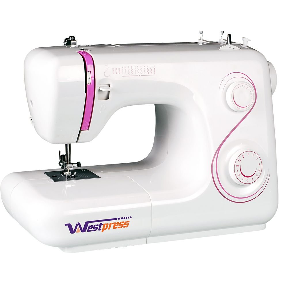 Máquina de Costura Caseira Portátil 31 Pontos para Atelier de Artesanato WD- 5031 - 110v