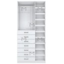Ver imagem 6 de MÓDULO CLOSET 7 GAVETAS M461.B (SAPATEIRA E GAVETEIRO) MUNDI MOVEIS