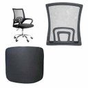 Ver imagem 1 de Conjunto Assento e Encosto de Cadeira Escritorio Home Office Leitura Trabalho Estudo Casa Sala Confo