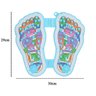 Massageador de Pes Reflexologia Acupressao Pontos de Pressao Acupuntura Fascite Plantar Alivia Dores - 2