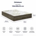Ver imagem 2 de Colchão Casal Ortobom Gold Ultragel Molas Ensacadas Superpocket Viscogel D45 Conforto Firme 32cm Alt