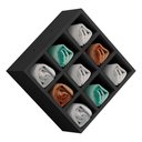 Ver imagem 1 de Nicho Organizador Porta Toalhas 9 Lugares 40x40x20cm