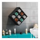 Ver imagem 2 de Nicho Organizador Porta Toalhas 9 Lugares 40x40x20cm