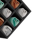 Ver imagem 4 de Nicho Organizador Porta Toalhas 9 Lugares 40x40x20cm
