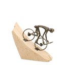 Ver imagem 2 de Escultura Decorativa Bicicleta em Poliresina e Metal 21cm 23242 Mart