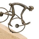 Ver imagem 3 de Escultura Decorativa Bicicleta em Poliresina e Metal 21cm 23242 Mart