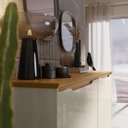 Ver imagem 4 de Buffet Quatro Portas Flow Off/Freijó - EJ Móveis