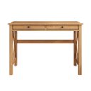 Ver imagem 2 de Mesa Escritório com Gaveta Pés em X Madeira Freijó Adrian Idimex