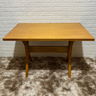 Mesa X de Madeira Maciça 120x80 Mel - 2