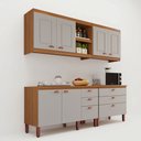 Ver imagem 2 de Cozinha Genebra Modulada Composta por 04 Módulos 100% MDF com Armários e Balcões