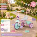Ver imagem 3 de Triciclo Infantil com Pedais e Cestinha - Rosa
