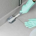 Ver imagem 4 de Escova de Limpeza Angular Flow Bege Escovão Limpar Piso Banheiro Chão ou