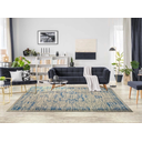Ver imagem 2 de Tapete Sala 140x200 Cm Classico Oriental Reload Azul Claro