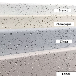 Borda Atérmica Piscina reta boleada Malibu 50x20x1,5cm - Fendi  Areia de Quartzo - 2