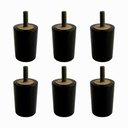 Ver imagem 7 de Base Cama Box com Baú Solteiro, Queen, Casal, King Suede Marrom - Marrom - Casal