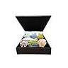 Base Cama Box com Baú Solteiro, Queen, Casal, King Suede Marrom - Marrom - Casal - 17