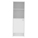 Ver imagem 6 de Armário Multiuso 1 Porta para Escritório e Home Office Berlin - Branco