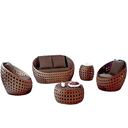 Ver imagem 1 de Conjunto de Sofá para Sacada de Apartamento Pergolado de Jardim