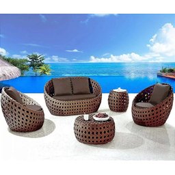 Conjunto de Sofá para Sacada de Apartamento Pergolado de Jardim - 2