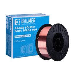 Arame Mig 0.8mm 15kg Rolo Aws 70s6 Balmer 30005905 - 2