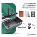 Ver imagem 2 de Cuba Gourmet Smart Multifuncional Pia Cozinha Inteligente Completa Torneira Lavador de Copos