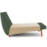 Sofá Chaise Longue Sala de Estar Living Parisi D02 Couríssimo Verde B-89 Linho Bege D-463 - Lyam Dec - 6
