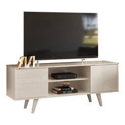 Rack Bancada Melissa TV 55 2 Portas Calacata Off White Tana Decor Madetec - 2