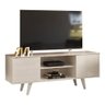 Rack Bancada Melissa TV 55 2 Portas Calacata Off White Tana Decor Madetec - 2