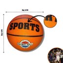 Ver mais imagens de Bola de Basquete Sports Peso Tamanho Oficial Número 7 Basketball Quadra Laranja Treinamento Escola.