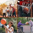 Ver imagem 2 de Bola de Basquete Sports Peso Tamanho Oficial Número 7 Basketball Quadra Laranja Treinamento Escola.