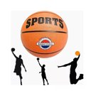 Ver imagem 6 de Bola de Basquete Sports Peso Tamanho Oficial Número 7 Basketball Quadra Laranja Treinamento Escola.