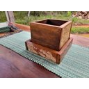 Ver imagem 3 de vaso pra flor em madeira maciça de demolição direto da frábrica